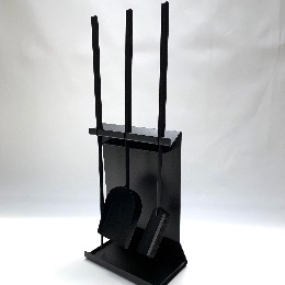 Haardset Deens design 3-delig zwart Needle